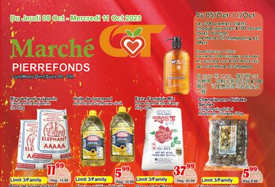 Marche C&T (Pierrefonds) Flyer October 5 to 11