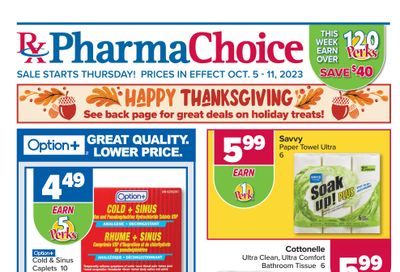 PharmaChoice (ON & Atlantic) Flyer October 5 to 11