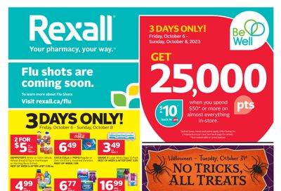 Rexall (ON) Flyer October 6 to 12