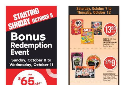 Shoppers Drug Mart (ON) Flyer October 7 to 12