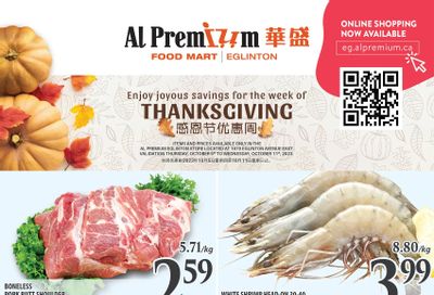 Al Premium Food Mart (Eglinton Ave.) Flyer October 5 to 11