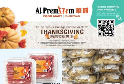 Al Premium Food Mart (McCowan) Flyer October 5 to 11