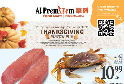 Al Premium Food Mart (Mississauga) Flyer October 5 to 11