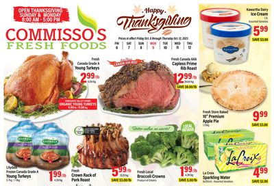 Commisso's Fresh Foods Flyer October 6 to 12