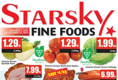 Starsky Foods Flyer October 5 to 11