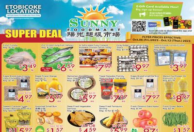 Sunny Foodmart (Etobicoke) Flyer October 6 to 12