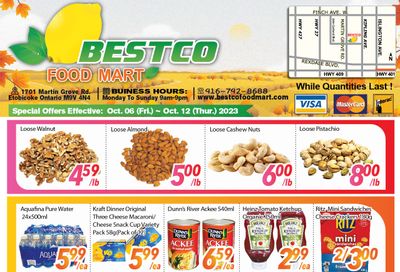 BestCo Food Mart (Etobicoke) Flyer October 6 to 12