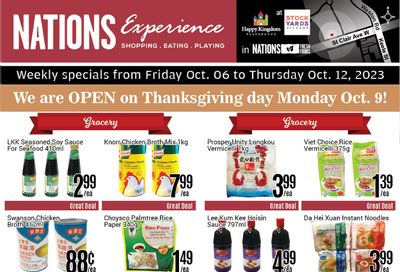 Nations Fresh Foods (Toronto) Flyer October 6 to 12