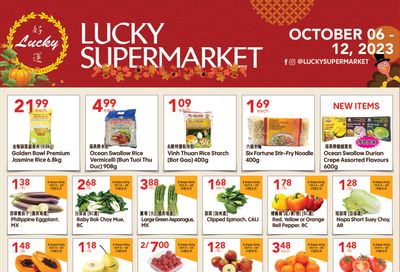 Lucky Supermarket (Calgary) Flyer October 6 to 12