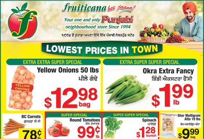 Fruiticana (Greater Vancouver) Flyer October 5 to 11
