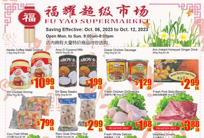 Fu Yao Supermarket Flyer October 6 to 12