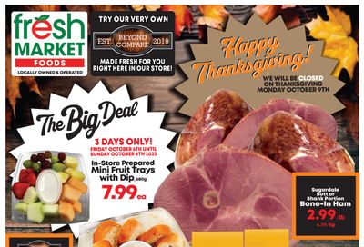 Fresh Market Foods Flyer October 6 to 12
