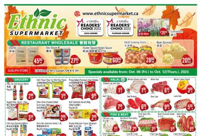Ethnic Supermarket (Guelph) Flyer October 6 to 12