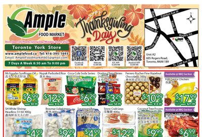 Ample Food Market (North York) Flyer October 6 to 12