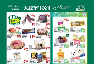 T&T Supermarket (Ottawa) Flyer October 6 to 12