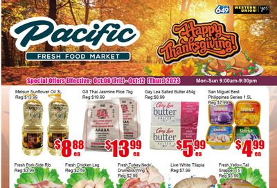 Pacific Fresh Food Market (Pickering) Flyer October 6 to 12