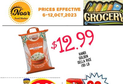 Noor Food Market Flyer October 6 to 12