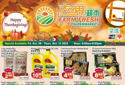 Farm Fresh Supermarket Flyer October 6 to 12