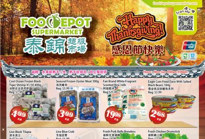 Food Depot Supermarket Flyer October 6 to 12