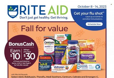 RITE AID Weekly Ad Flyer Specials October 8 to October 14, 2023