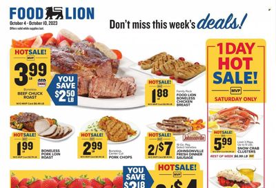 Food Lion (DE) Weekly Ad Flyer Specials October 4 to October 10, 2023