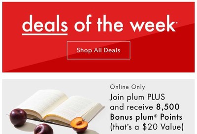 Chapters Indigo Online Deals of the Week May 18 to 24