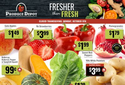 Produce Depot Flyer October 4 to 10