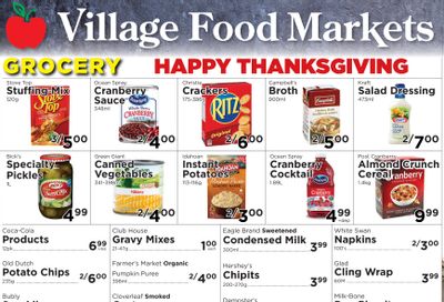 Village Food Market Flyer October 4 to 10