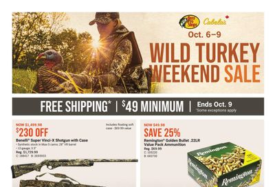 Bass Pro Shops Flyer October 6 to 9
