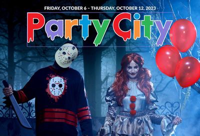 Party City Flyer October 6 to 12