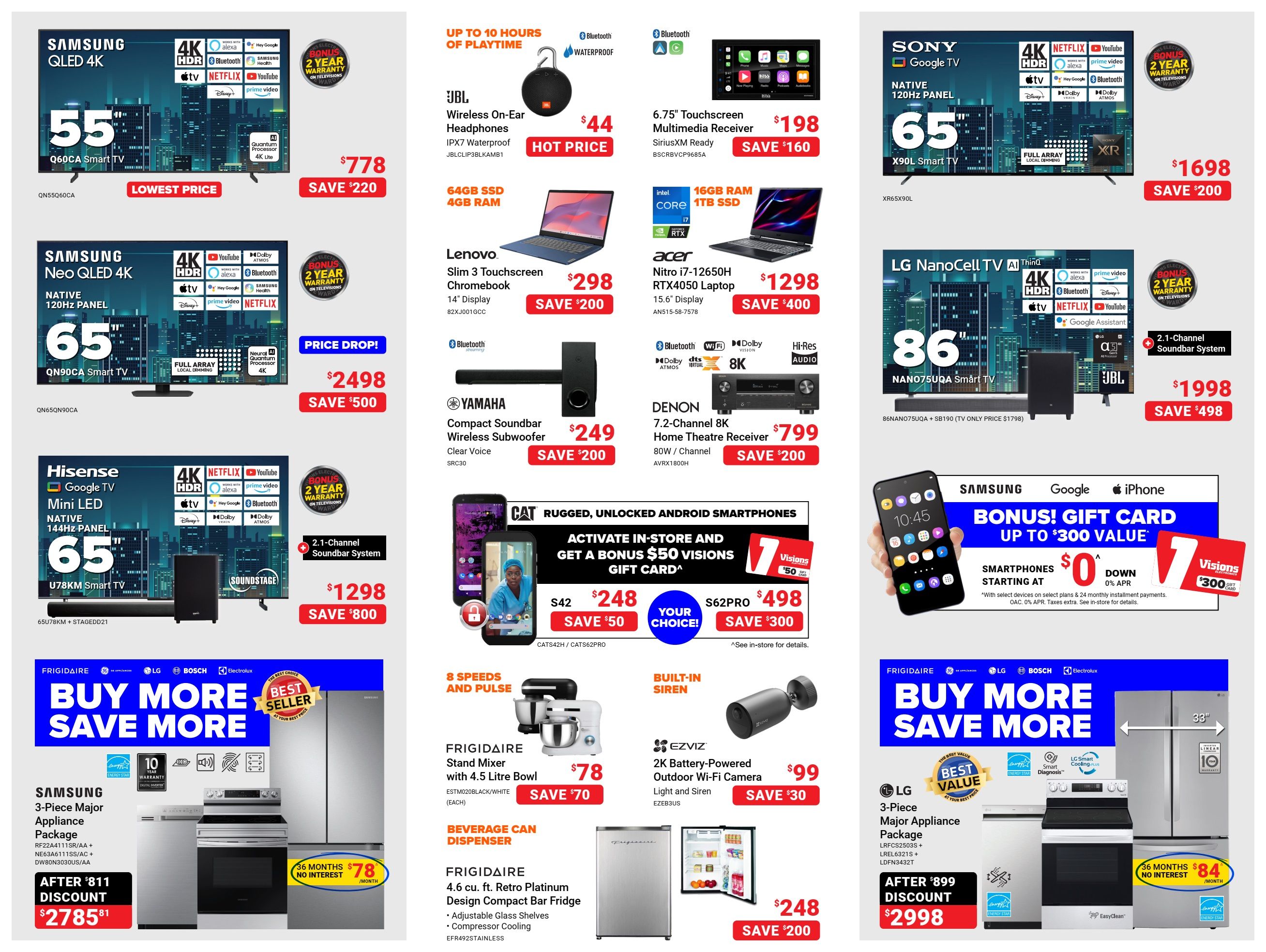 Visions Electronics Flyer October 6 to 12