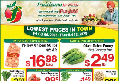 Fruiticana (Chestermere) Flyer October 6 to 12