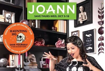 JOANN Weekly Ad Flyer Specials October 5 to October 18, 2023