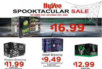 Hy-Vee (IA, IL, KS, MO) Weekly Ad Flyer Specials October 4 to October 31, 2023