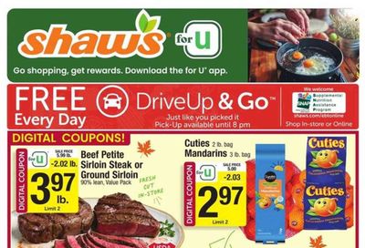 Shaw’s (MA, ME, NH, RI, VT) Weekly Ad Flyer Specials October 6 to October 12, 2023