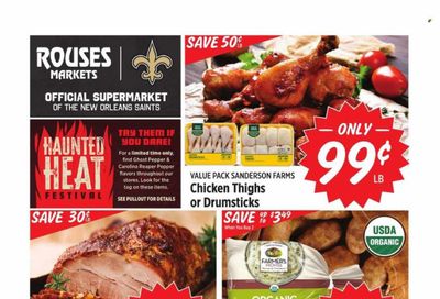 Rouses Markets (LA) Weekly Ad Flyer Specials October 4 to October 11, 2023