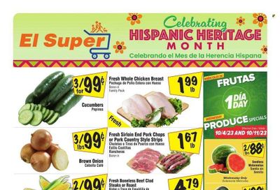 El Super (NM) Weekly Ad Flyer Specials October 4 to October 17, 2023