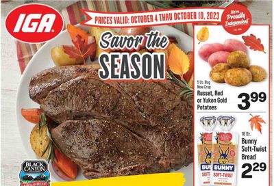 IGA (IN) Weekly Ad Flyer Specials October 4 to October 10, 2023