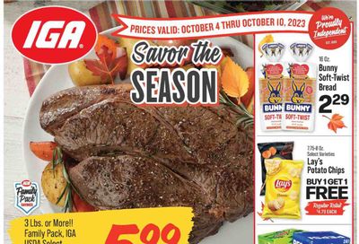 IGA (KY) Weekly Ad Flyer Specials October 4 to October 10, 2023