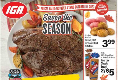 IGA (OH) Weekly Ad Flyer Specials October 4 to October 10, 2023