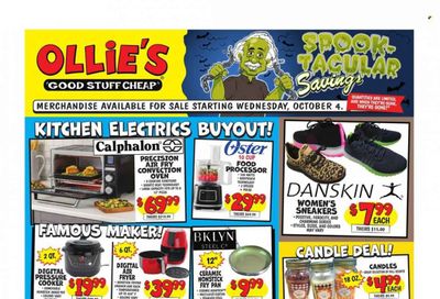 Ollie's Bargain Outlet Weekly Ad Flyer Specials October 4 to October 11, 2023