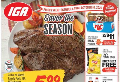 IGA (VA) Weekly Ad Flyer Specials October 4 to October 10, 2023