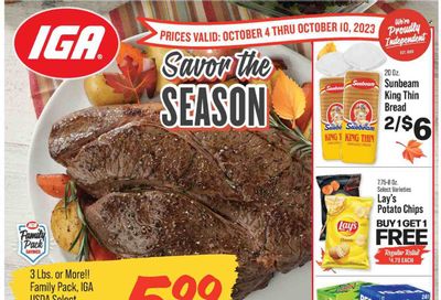 IGA (AL) Weekly Ad Flyer Specials October 4 to October 10, 2023