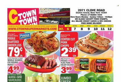 C-Town (CT, FL, MA, NJ, NY, PA) Weekly Ad Flyer Specials October 6 to October 12, 2023
