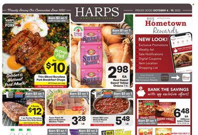 Harps Hometown Fresh (AR, KS, MO, OK) Weekly Ad Flyer Specials October 4 to October 10, 2023