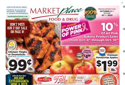 Marketplace Foods (ND) Weekly Ad Flyer Specials October 4 to October 10, 2023