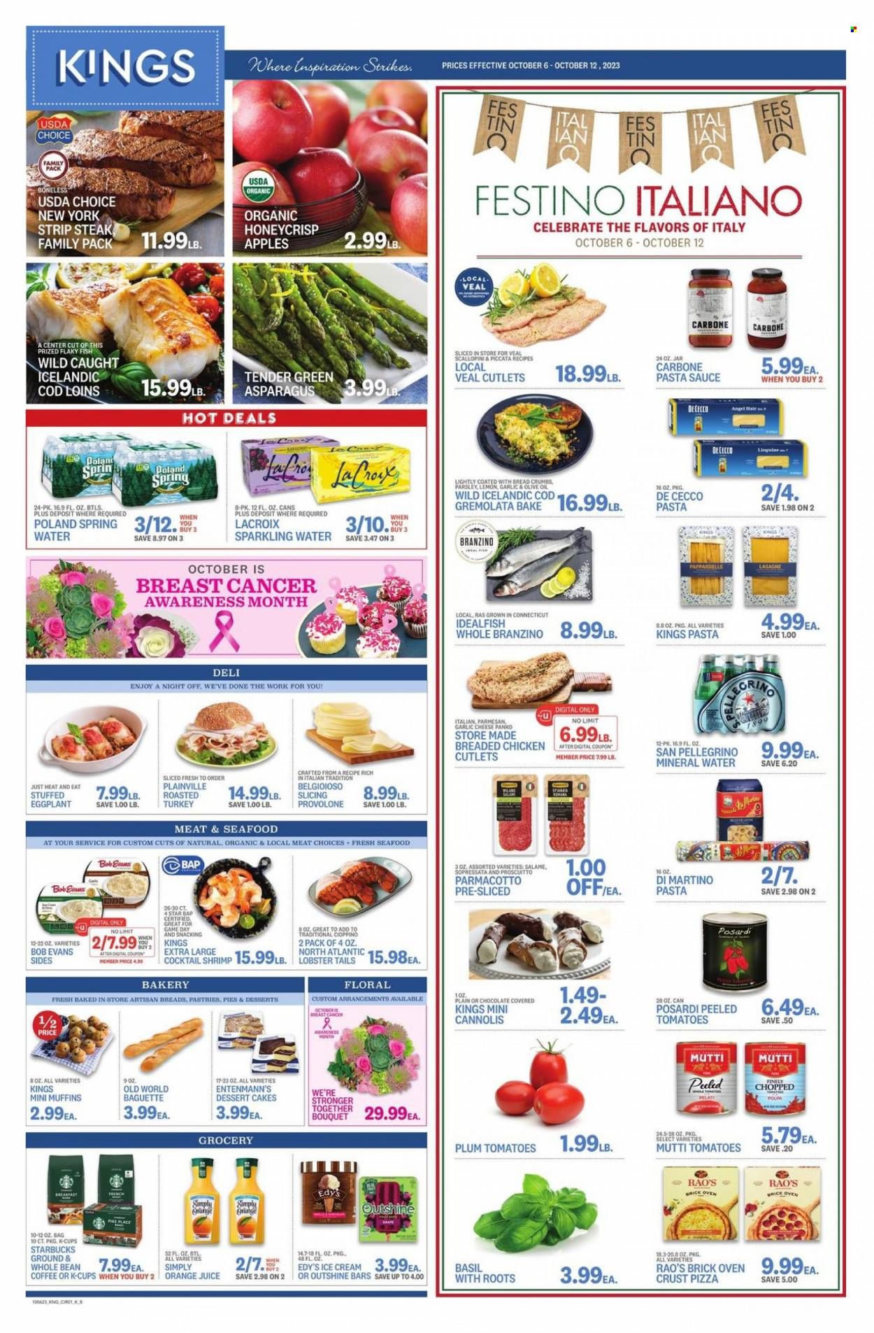 Kings Food Markets (CT, NJ, NY) Weekly Ad Flyer Specials October 6 to October 12, 2023