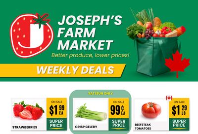 Joseph's Farm Market Flyer October 7 to 11