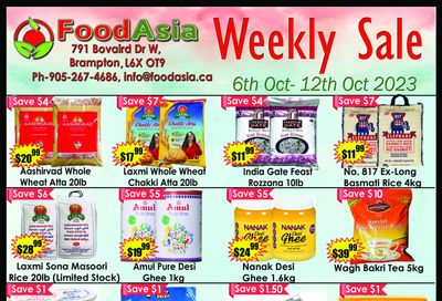 FoodAsia Flyer October 6 to 12
