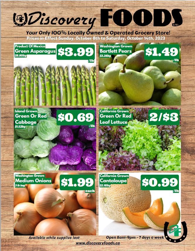 Discovery Foods Flyer October 8 to 14